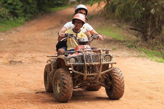1 Hour Phuket ATV on Tour + Big Buddha - ATV Training Before You Go Full Mud Mode