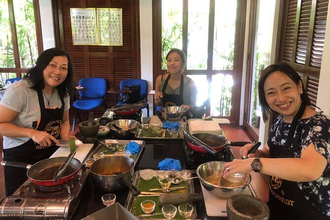 Blue Elephant Thai Cooking Class with Additional Dessert in Phuket - Phuket at 1:30: herbal drinks, a chef’s plan, and calm before the cooking
