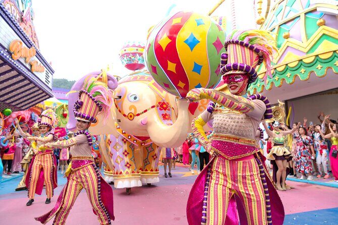 Carnival Magic Phuket Experience Admission Ticket - Carnival Magic Attractions: Ferris Wheel, Bumper Cars, Haunted House, and Games
