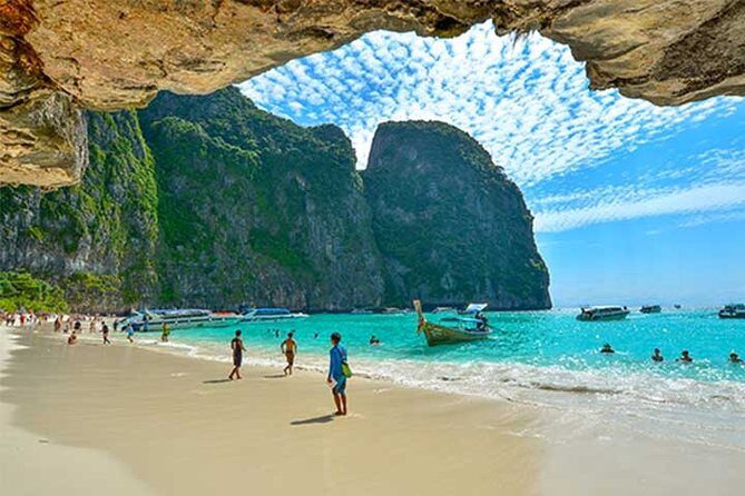 Explore Phi Phi, Maya Bay & Khai Island with Lunch from Phuket - Khai Nok Island (Khai Island): Beach Time and Fish Feeding