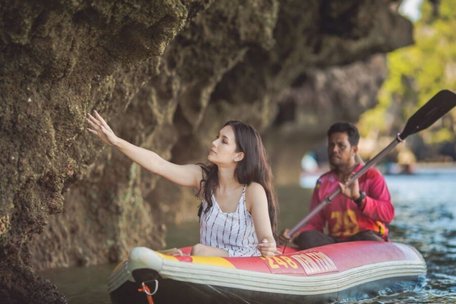 From Phuket: James Bond and Phang Nga Bay Tour by Speedboat - Panak Island sea canoeing: this is where the day earns its keep