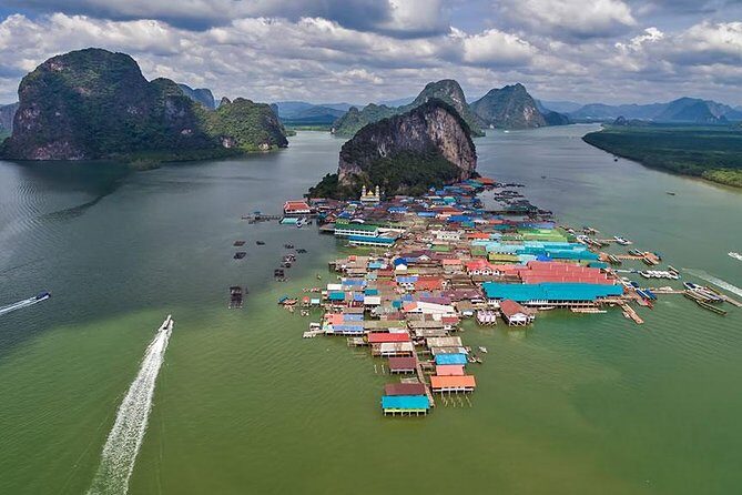 James Bond Island Sightseeing(No Canoeing) Tour by Longtail Boat from Phuket - Stop 3: Ko Panyi fisherman village lunch break on the water