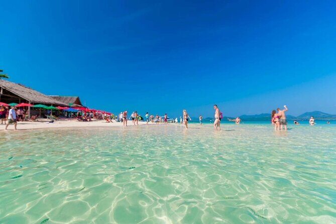 Jet Ski Trip Halfday in Phuket - Naka Island Beach Time: Swim in Clear Water (and Watch for Jellyfish)