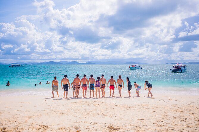 Khai Island Half Day Tour From Phuket - Stop 1 on Khai Nok Island: white sand and that clear-water feeling