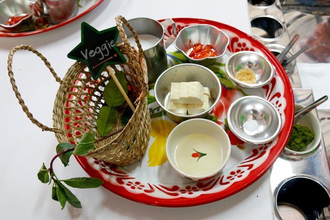 Nang Yam Thai Cooking Experience Full Day Tour, Museum & Samet Nangshe Viewpoint - Nang Yam Thai Cooking Experience: five dishes at an open-air farm pavilion