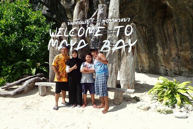 Phi Phi Island Adventure Day Tour from Phuket Speedboat/Catamaran - Ko Phi Phi Le and Loh Samah Bay: start strong with water color and cliffs