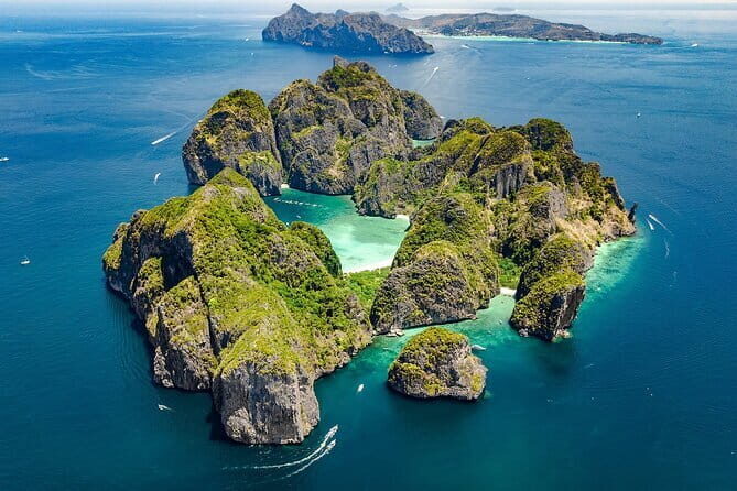 Phi Phi Islands and Khai Island by Premium Speed Catamaran - Viking Cave: limestone walls and swiftlet bird nest tradition