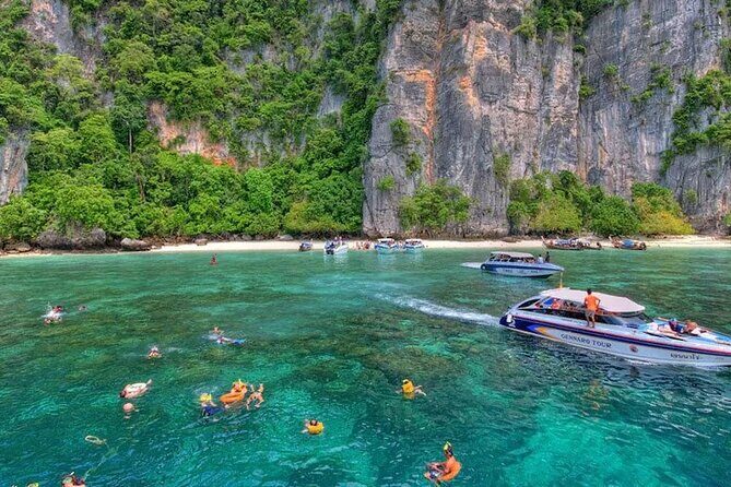 Phi Phi Khai Islands Excursion with Seaview & Lunch by speedboat - Ko Phi Phi Don: Ton Sai Bay time and lunch on the beach