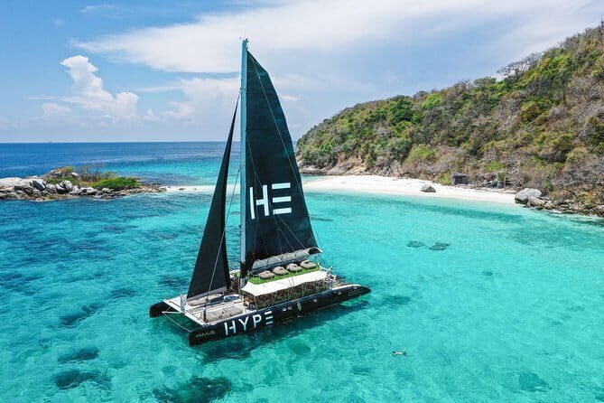 Phuket: Aeolos Catamaran Tour to Coral & Racha Islands + Lunch - Lunch on board: Thai buffet that keeps you happy between swims