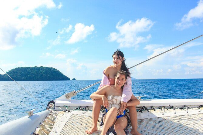 Phuket Catamaran Snorkel & Sunset: Coral & Racha - The morning plan: pickup, Chalong Pier, and your first sea ride