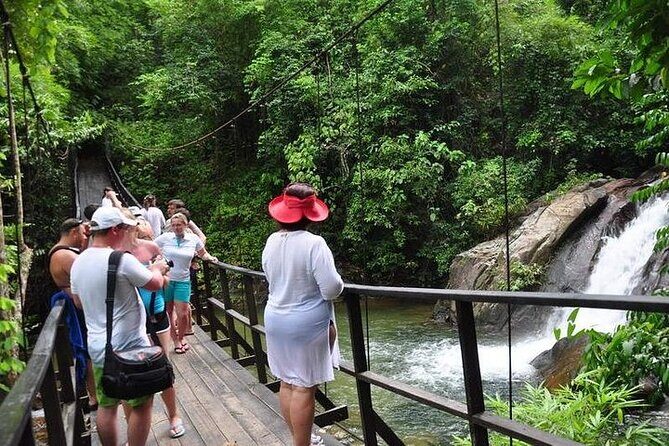 Phuket-Phang Nga: White Water Rafting 7 km.-Zipline-ATV-Lunch - The mini trek and waterfall swim: optional-sounding, but expect it