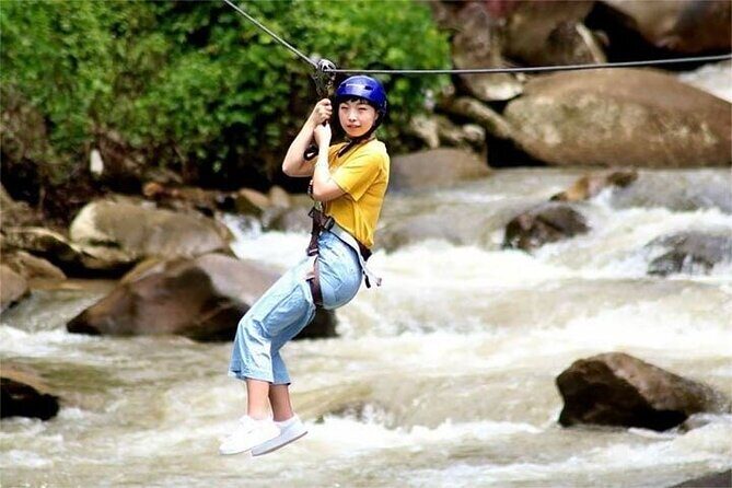 Phuket-Phang Nga: White Water Rafting 7 km.-Zipline-ATV-Lunch - ATV 30 minutes in the jungle: short ride, good payoff