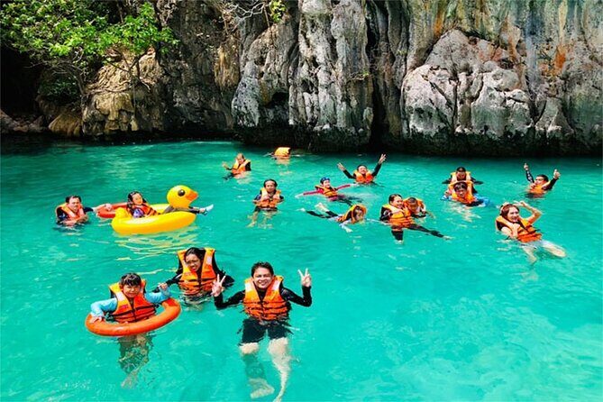 PHUKET-Phi Phi Island-Khai Island-Lunch by Sea Angel Speed Boat - Viking Cave (Tham Phaya Nak) snorkeling: what to expect underwater