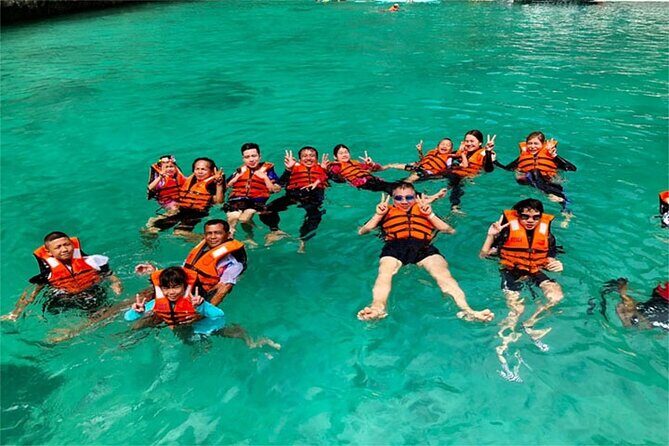 PHUKET-Phi Phi Island-Khai Island-Lunch by Sea Angel Speed Boat - Monkey Beach and small-shore drama (depending on conditions)