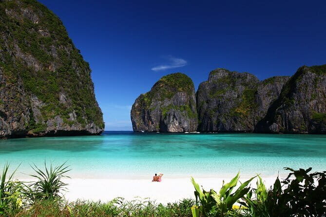 Phuket Private Speed Boat Tours - Maya Bay: the iconic cliffs, and your first meaningful beach-and-water moment