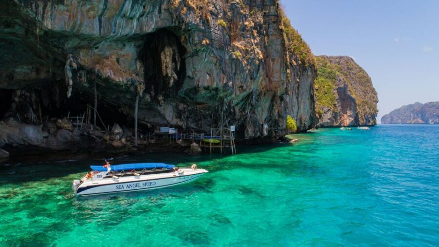 Phuket: Speedboat Day Trip to Phi Phi and Maya Bay - Khai Islands and the last swim before the ride back
