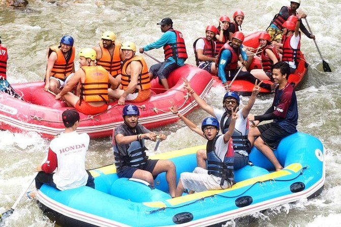 Rafting 5 km, ATV 30 Mins, Fly Fox and Jungle Tour From Phuket - Flying fox (150 m): forest views in one fast shot