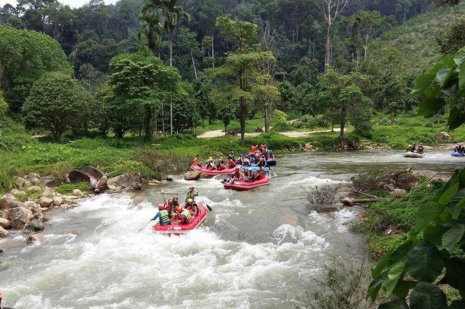 Rafting 7 km and ATV Adventure Tour with Lunch From Phuket - Tone Pariwat Wildlife Conservation Area: the waterfall reset you’ll remember