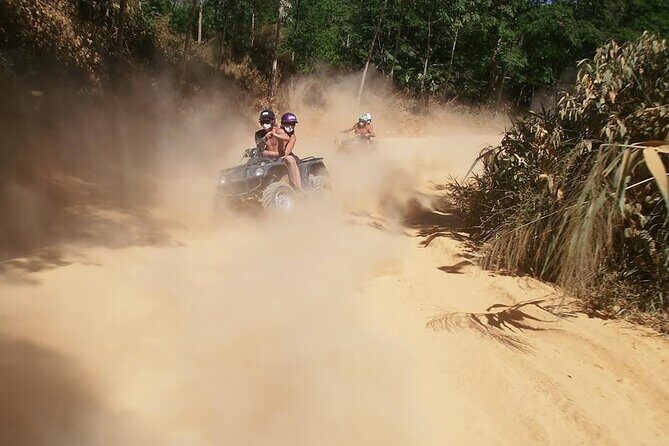 Zipline & ATV Adventure with Big Buddha Visit - Zipline over the jungle: views and the nerves test